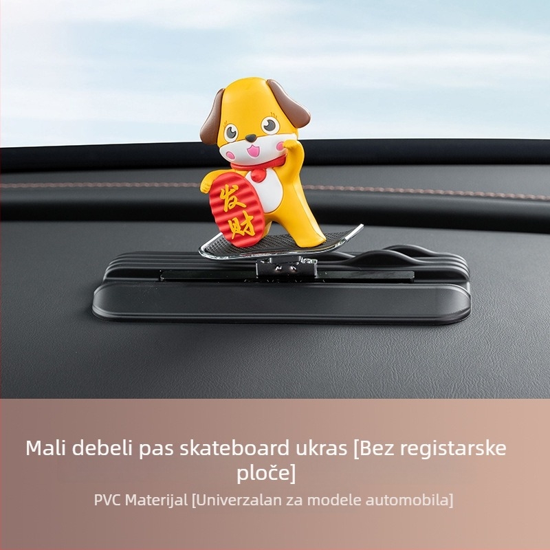 Znak za parkiranje automobila – dekorativni PVC panel za unutrašnjost auta, prilagodljiv s tiskanim logotipom, model Parking sign, Bass marka