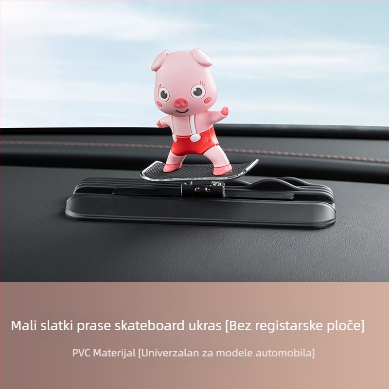 Znak za parkiranje automobila – dekorativni PVC panel za unutrašnjost auta, prilagodljiv s tiskanim logotipom, model Parking sign, Bass marka