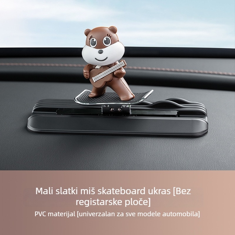 Znak za parkiranje automobila – dekorativni PVC panel za unutrašnjost auta, prilagodljiv s tiskanim logotipom, model Parking sign, Bass marka
