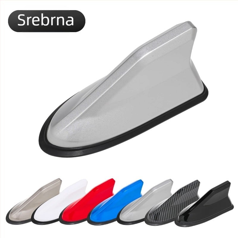 Automobilska antena u obliku ajkine peraje, ABS materijal, MT1202, univerzalna kompatibilnost, dekorativna antena za FM/AM signal