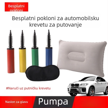 Automobilska putnička postelja s mogućnošću tiskanja logotipa, pogodna za dar
