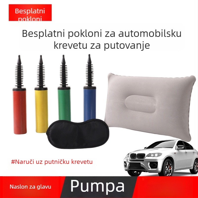 Automobilska putnička postelja s mogućnošću tiskanja logotipa, pogodna za dar