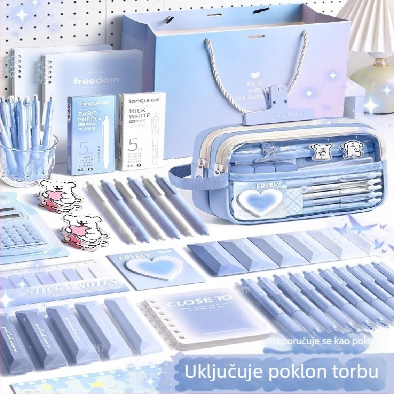 Pernica od platna, prozirna, Insta stil, školski pribor