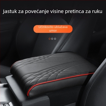 Jastučić za naslon za ruku automobila za univerzalnu središnju konzolu, koža, Evans branda, porijeklo Guangdong