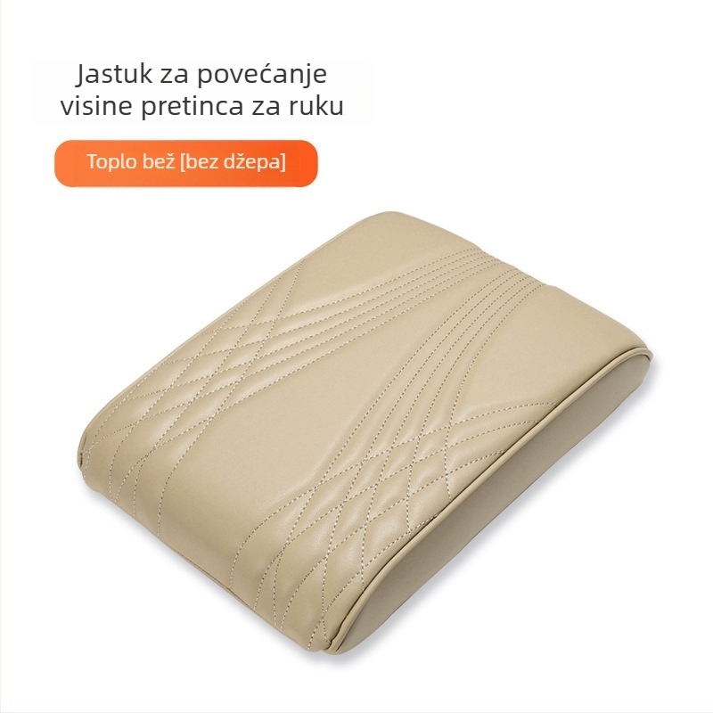 Jastučić za naslon za ruku automobila za univerzalnu središnju konzolu, koža, Evans branda, porijeklo Guangdong