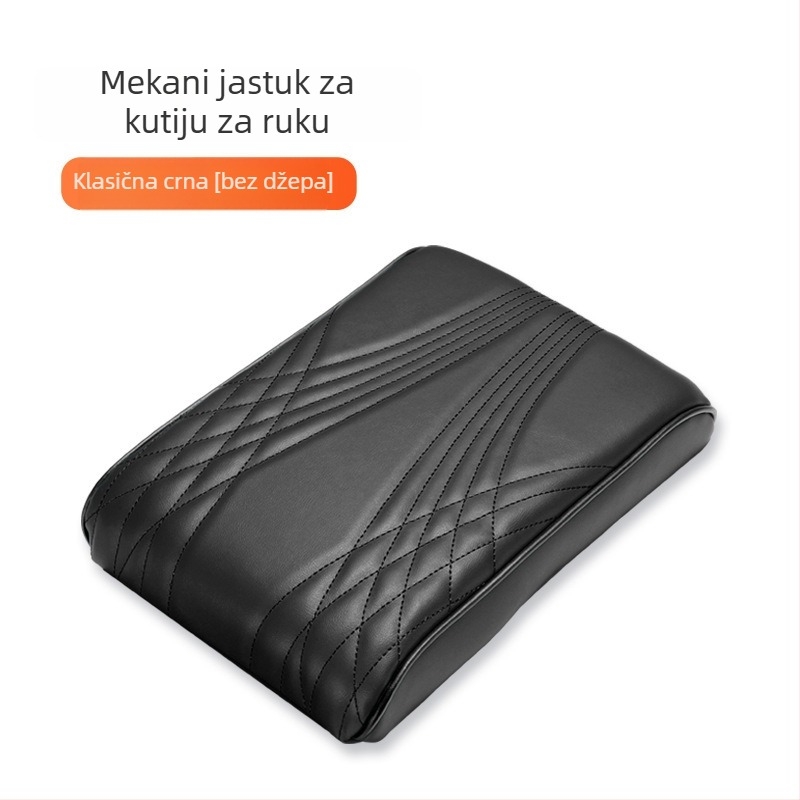 Jastučić za naslon za ruku automobila za univerzalnu središnju konzolu, koža, Evans branda, porijeklo Guangdong