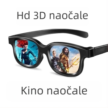 Kino 3D naočale IMAX polarizirane za odrasle i djecu, polarizirane 3D naočale za miopiju