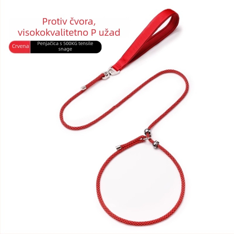 Proširivo vodilo za pse s otpornošću na eksploziju — trakica za trening i šetnju