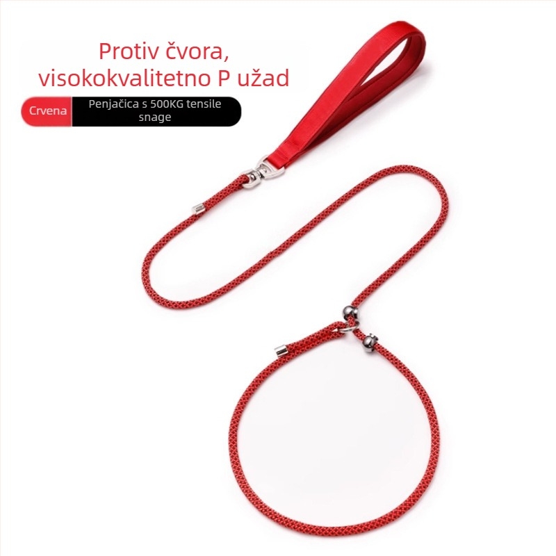 Proširivo vodilo za pse s otpornošću na eksploziju — trakica za trening i šetnju