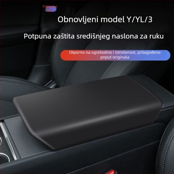 Gumeni zaštitni poklopac kutije naslona za Tesla Model Y i Model 3