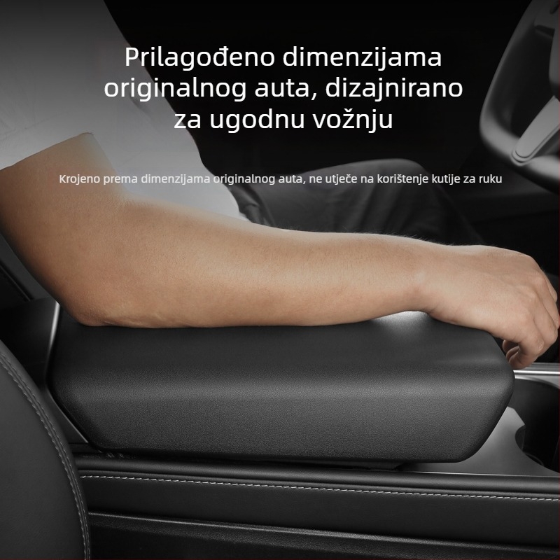 Gumeni zaštitni poklopac kutije naslona za Tesla Model Y i Model 3