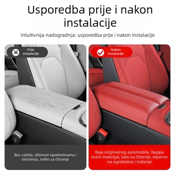 Unutarnje naljepnice za automobil – umjetna koža, Jia yi tian; kompatibilno s Xiaomi SU7, podizač za središnju konzolu i zaštitni poklopac središnjeg pločastog panela (Brand: Jia yi tian; Materijal: umjetna koža; Model: 000; Kompatibilni model: Xiaomi SU7)