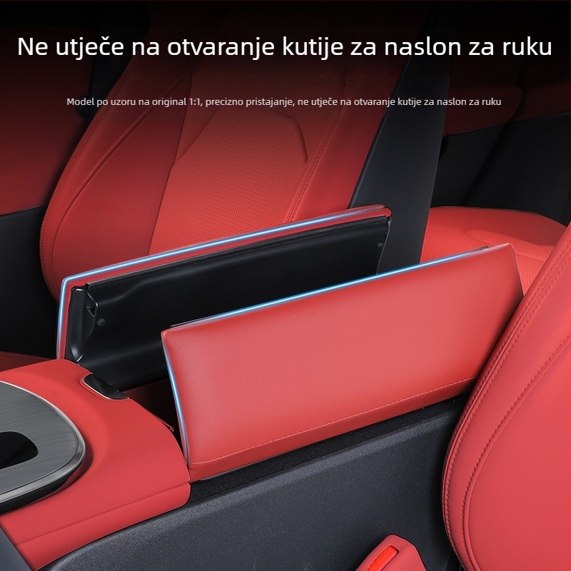 Unutarnje naljepnice za automobil – umjetna koža, Jia yi tian; kompatibilno s Xiaomi SU7, podizač za središnju konzolu i zaštitni poklopac središnjeg pločastog panela (Brand: Jia yi tian; Materijal: umjetna koža; Model: 000; Kompatibilni model: Xiaomi SU7)