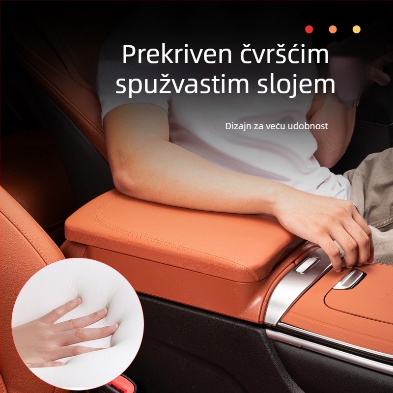 Kožni jastučić za podizanje naslona za Mercedes-Benz GLC – višefunkcijski poklopac stražnjeg ventila, prilagodljivo