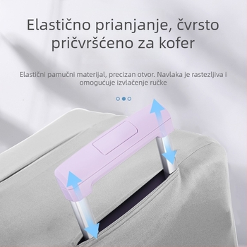 Debeli zaštitni omotač za prtljagu za putovanje, elastični zaštitni pokrov protiv prašine za kovčeg na kotačima, sportski stil