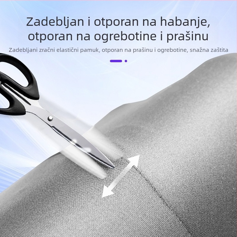 Debeli zaštitni omotač za prtljagu za putovanje, elastični zaštitni pokrov protiv prašine za kovčeg na kotačima, sportski stil