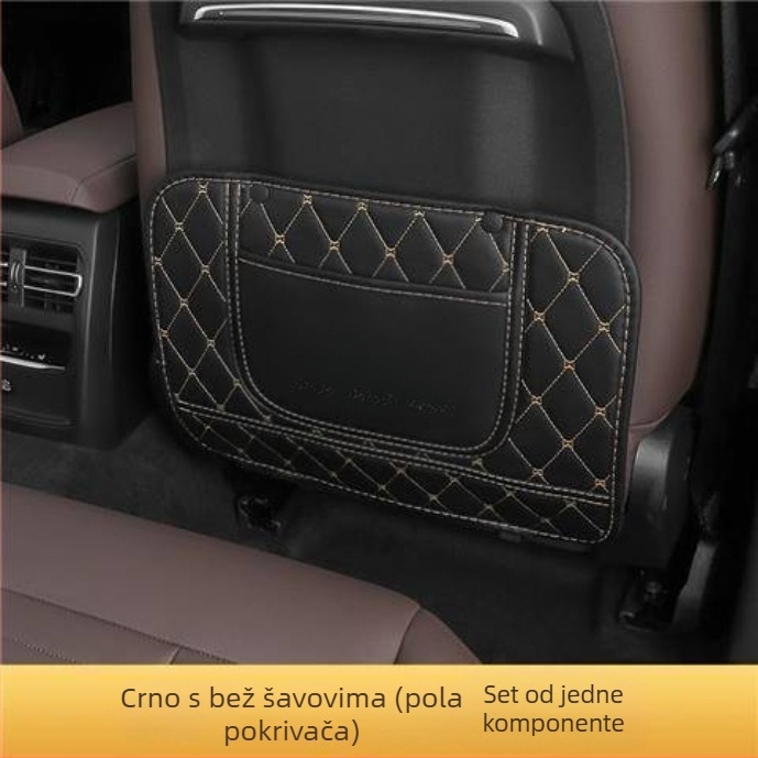 Stražnji jastučić protiv udaranja nogama, koža, uzorak s logom marke, autorizirana privatna marka, kompatibilno s Trumpchi GS4 GA4 GA6 GS3 GS5 GS8 M6 M8 GA3 Aion S