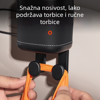 Organizator stražnjeg sjedala s držačem za čašu, držačem za telefon i džepom za pohranu s kukom — Materijal: ABS+koža; Upotreba: stražnje sjedalo; Funkcija: multifunkcionalno pohranjivanje; Tip pohrane: torba s kukom; Tisak loga: dostupan