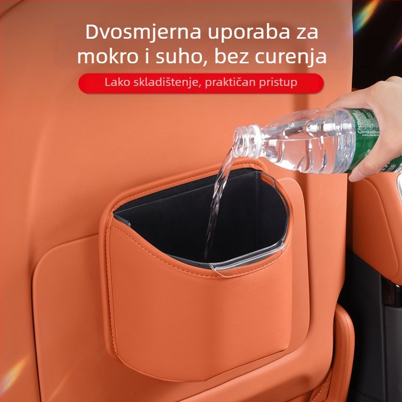 Nuoyue Auto Sjedalo Spremnik za Pohranu – vodootporna koža Nappa + ABS, univerzalno, za sjedalo