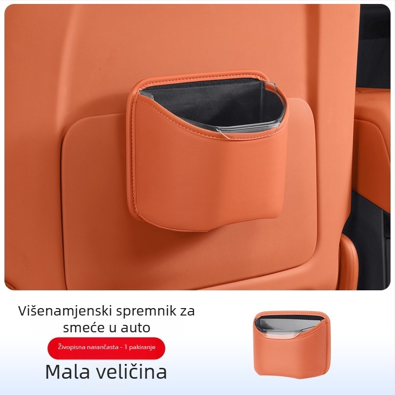 Nuoyue Auto Sjedalo Spremnik za Pohranu – vodootporna koža Nappa + ABS, univerzalno, za sjedalo