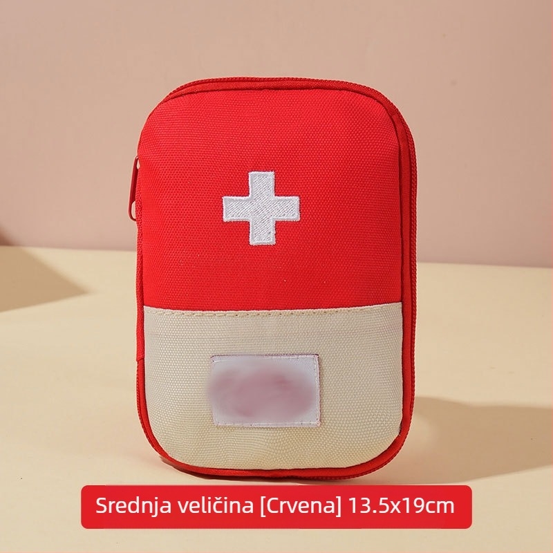 Prijenosni putnički medicinski komplet – prva pomoć i skladištenje lijekova, višenamjenski