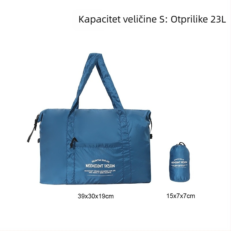 Puhe sklopiva putna torba, velikog kapaciteta, najlon, kubni oblik, višefunkcionalna za putovanja