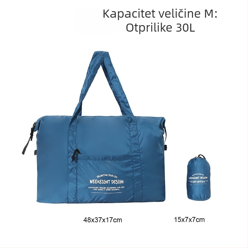 Puhe sklopiva putna torba, velikog kapaciteta, najlon, kubni oblik, višefunkcionalna za putovanja
