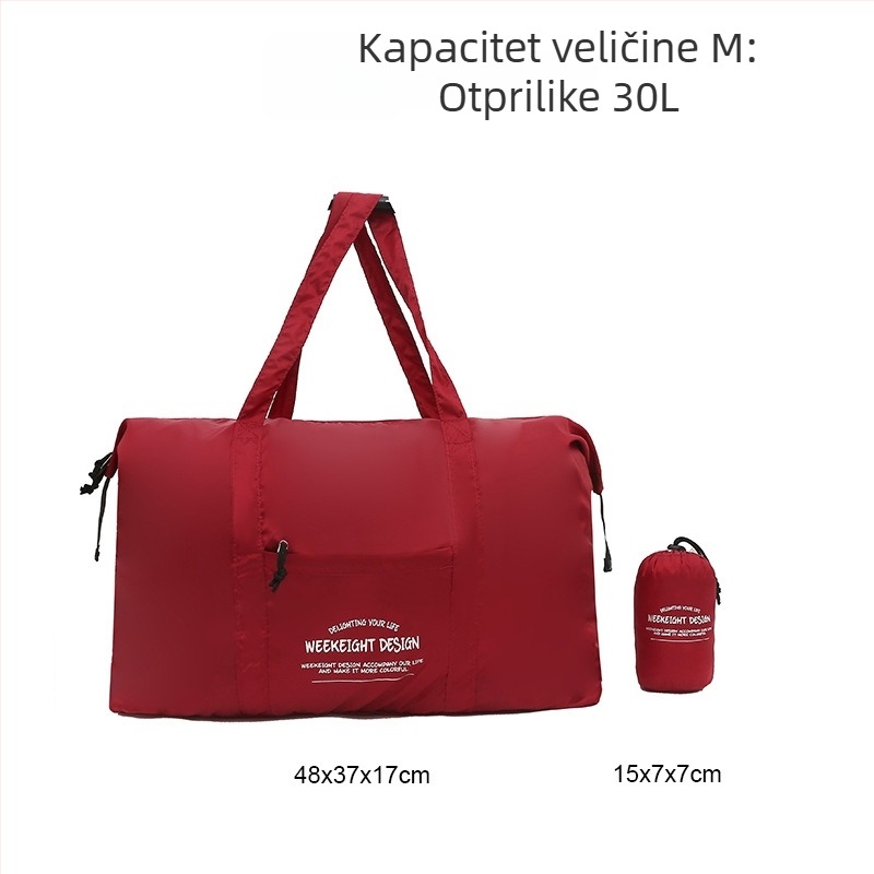 Puhe sklopiva putna torba, velikog kapaciteta, najlon, kubni oblik, višefunkcionalna za putovanja