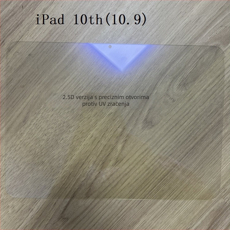 Zaštitno staklo zaslon za iPad 10. generacije (2024) i iPad 11. generacije (2025) – filtr plave svjetlosti, mat završna obrada, 2.5D zaobljene rubove, potpuno prekrivanje zaslona, anti otisci prstiju, otporan na ogrebotine, prašina