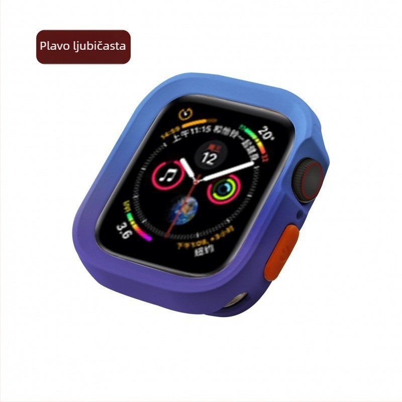 Gradientno silikonsko zaštitno kućište za Apple Watch – mekana, mat završna obrada