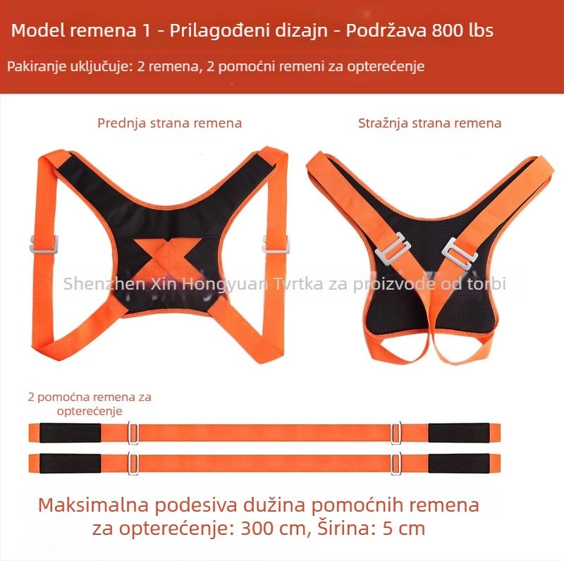 Remeni za prijevoz teških namještaja – čelična kopča + najlon traka (Materijal: čelična kopča + najlon traka; Pokrenuto: 2022; Kategorija: Drugi organizacijski i prašini otporn uređaji; Skladištenje: putovanja, kuhinja, pisaći stol, spavaća soba, dnevni bo
