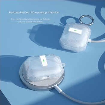 TPU zaštitna maska za AirPods Pro3/2 s magnetskim zatvaračem, precizno pristajanje, injekcijsko oblikovanje, kompatibilan s Apple