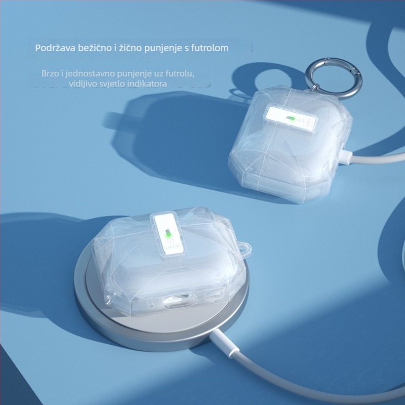 TPU zaštitna maska za AirPods Pro3/2 s magnetskim zatvaračem, precizno pristajanje, injekcijsko oblikovanje, kompatibilan s Apple