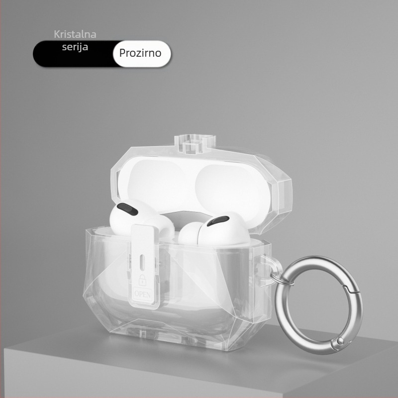 TPU zaštitna maska za AirPods Pro3/2 s magnetskim zatvaračem, precizno pristajanje, injekcijsko oblikovanje, kompatibilan s Apple