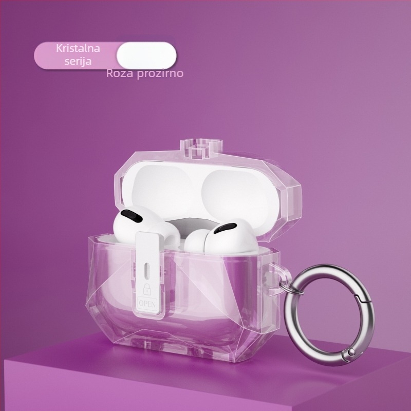 TPU zaštitna maska za AirPods Pro3/2 s magnetskim zatvaračem, precizno pristajanje, injekcijsko oblikovanje, kompatibilan s Apple