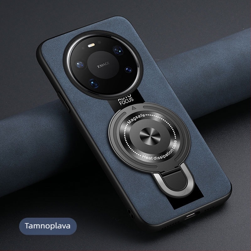 Kućište za Huawei Mate 80 / Mate 80 Pro Max s magnetskim držačem – ultratanko, mat silikon.