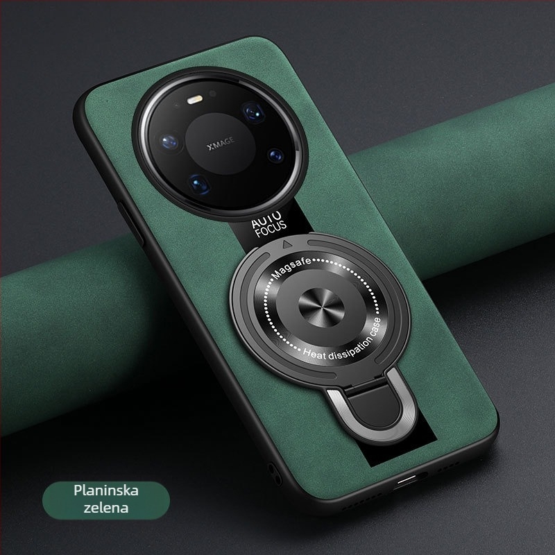 Kućište za Huawei Mate 80 / Mate 80 Pro Max s magnetskim držačem – ultratanko, mat silikon.