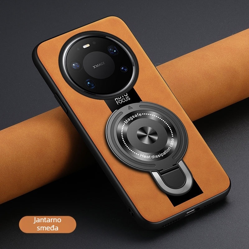 Kućište za Huawei Mate 80 / Mate 80 Pro Max s magnetskim držačem – ultratanko, mat silikon.