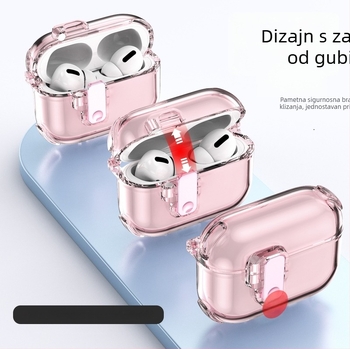 Kućište AirPods TPU, mekani omotač, universal dizajn, elektroplatiranje površine, kompatibilno s Apple AirPods