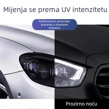 TPU film za automobilska svjetla s fotosenzitivnim mijenjanjem boje, zaštitni film protiv ogrebotina