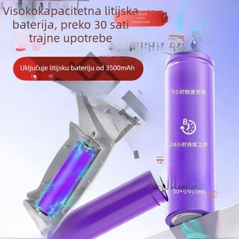 Punjivi megafon sa snimanjem – prijenosni glasni zvučnik visoke glasnoće za sigurnosno praćenje