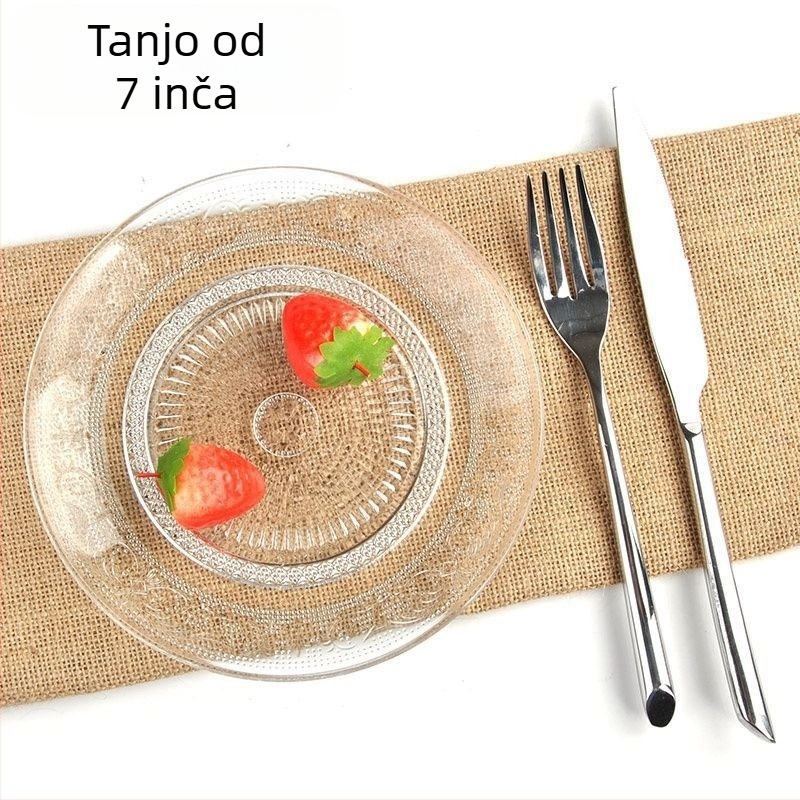 Tanjir za voće od nehrđajućeg čelika, vanjski stil, jednostavan dizajn