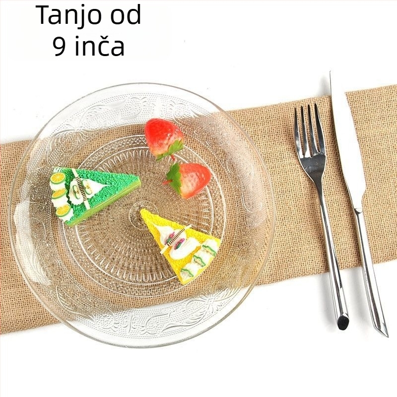 Tanjir za voće od nehrđajućeg čelika, vanjski stil, jednostavan dizajn