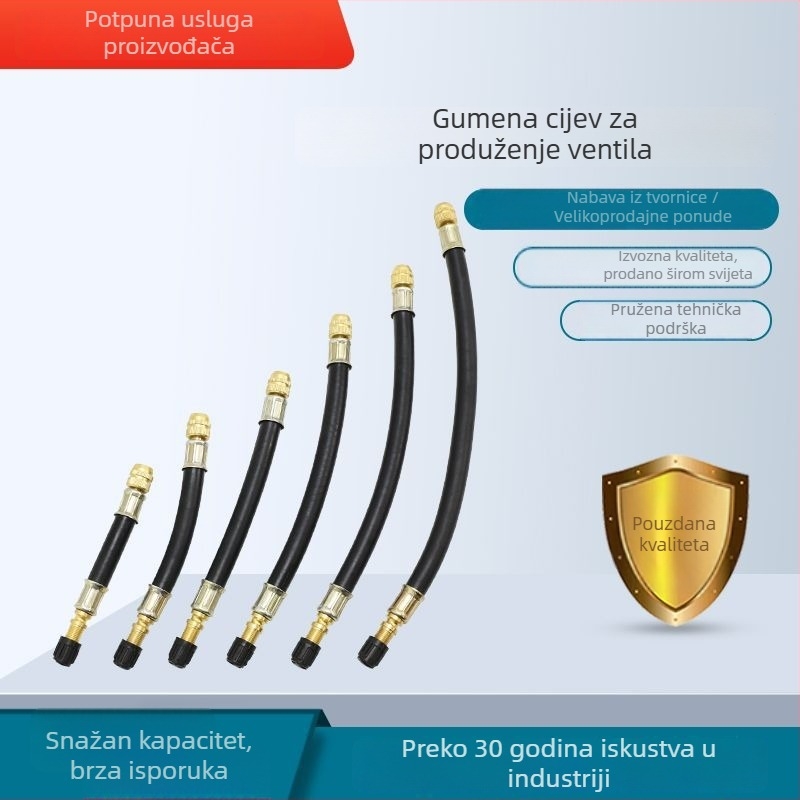 Produžetak ventila bez crijeva za automobile, kamione i autobuse – guma, navojni spoj, standardna jezgra, Ouya Dao Cheng