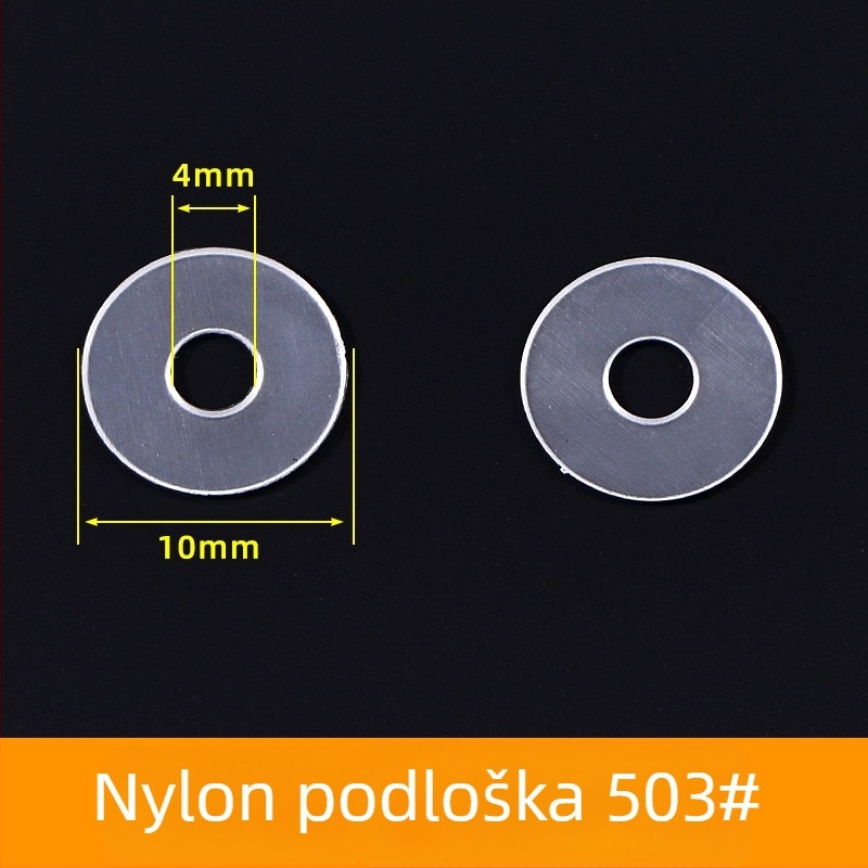 Najlonska gumba s očima i prozirnim plastičnim podloškom – spojni/učvršćivač za kapute i odjeću