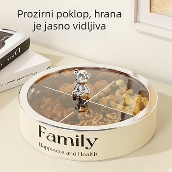 Akrilna dvostruka posuda za voće, nordijski stil, novi kineski stil, šifra proizvoda Smp2ethb
