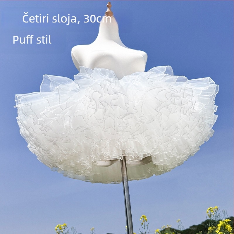 Petticoat za haljinu, stil boneless bustle, brend Jiu yichen, proljeće 2025, odrasli, na skladištu