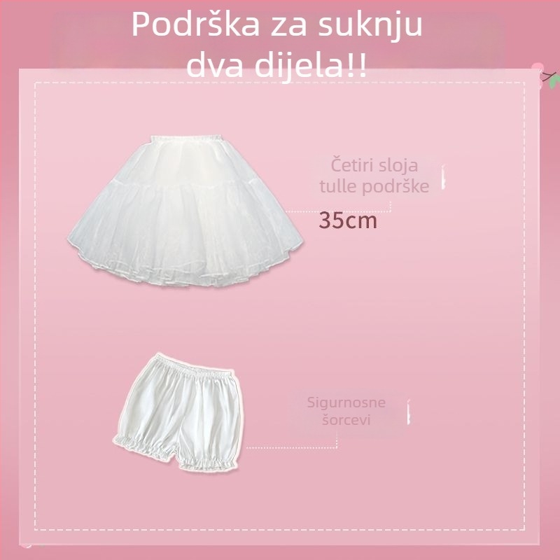 Lolita podrška za suknju, bez kostiju, Marka: Aobai beauty clothing, Odrasli, Godina/sezona oglasa: Drugo