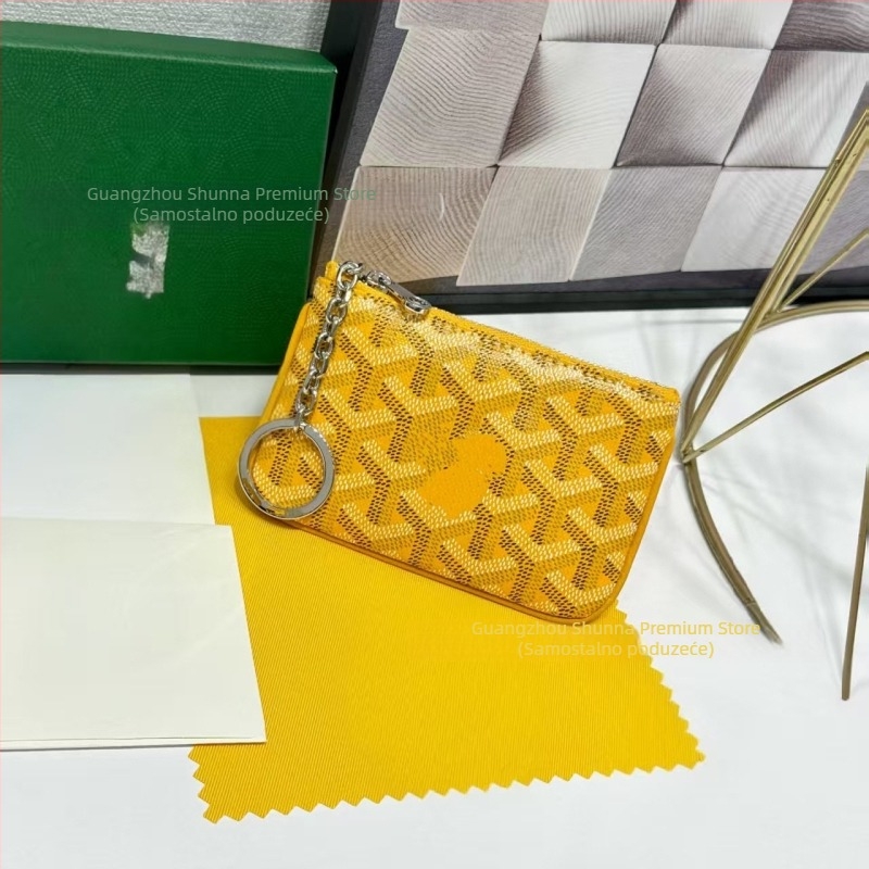 Kožni novčanik za kovanice s višestrukim odjeljcima za kartice, unisex, prvi sloj teleće kože, geometrijski uzorak, sintetička podstava, poslovni stil za svakodnevnu upotrebu