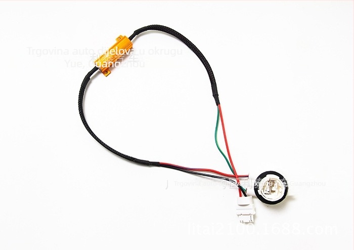 LED dekoder otpornika za svjetla kočnice 3157A/1157/7443 (Model: T20-1157/7443/3157) – 12V, 50W LED, 6000K